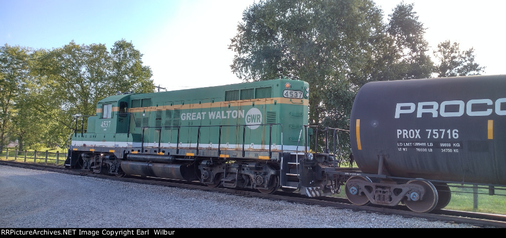 Ohio South Central Railroad (OSCR) 4537